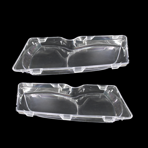 Car Headlight Glass Cover Clear Transparent Automobile Headlamp Head Light Lens Auto Products For BMW E46 3-series 4 Door 02-05 ► Photo 1/5