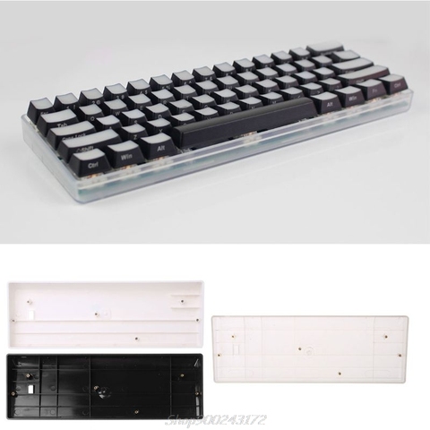 GH60 Compact Keyboard Base Seat 60% Keyboard Poker2 Plastic Frame Case Jy21 20 Dropship ► Photo 1/6