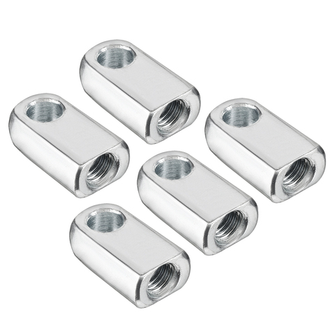 uxcell Gas Spring End Fitting M8 Female Thread 8mm Hole Dia A3 Steel 5pcs ► Photo 1/4