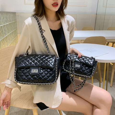 Casual Pu Leather Shoulder Bags for Women 2022 Brand Designer