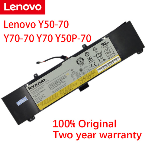 Lenovo Y50 Series Y50-70 Y70-70 Y70 121500250 Tablet L13N4P01 Original L13M4P02 7400mAh Laptop battery ► Photo 1/6
