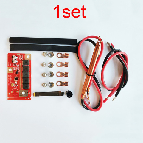 1Set DIY Portable PCB Welding Circuit Board 12V Battery Energy Storage Spot Welder Pen For 18650/26650/32650 Spot Solder Parts ► Photo 1/6