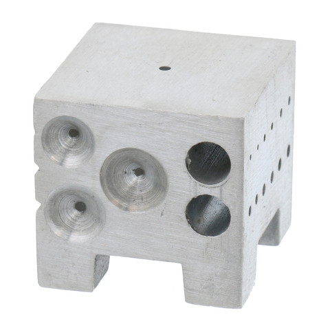 Mini Steel Dapping Doming Shaping Block Cube Jewelry Jeweler Punch Tool ► Photo 1/6