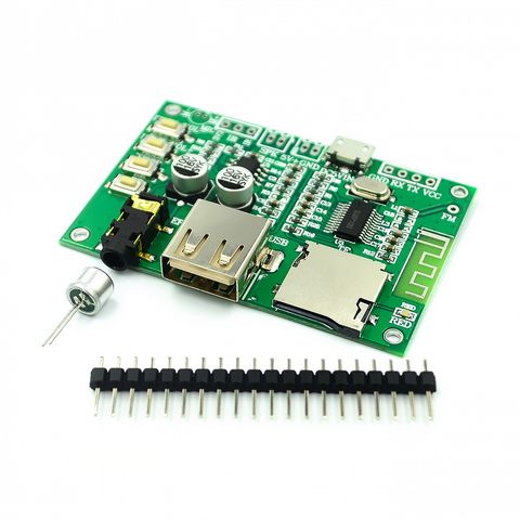 Bt201 Dual Mode 5.0 Bluetooth Lossless Audio Power Amplifier Board Module Tf Card U Disk Ble Spp Serial Port Transparent Trans ► Photo 1/4