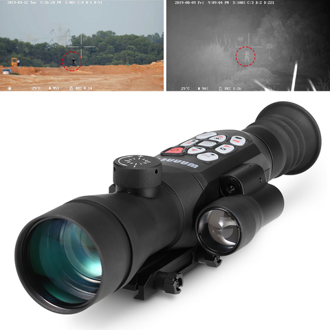 Shimmer Full Color Night Vision Telescope Monocular Nightshot Vision Scope Digital Rang Finder Ballistic Computer Scope Wifi GPS ► Photo 1/6