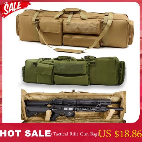 Tactical M249 Gun Bag Airsoft Military Hunting Shooting Rifle Backpack Outdoor Gun Carrying Protection Case With Shoulder Strap ► Photo 1/6