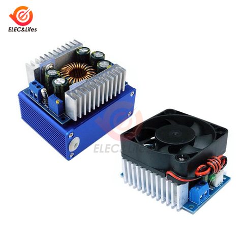 High Power 12A DC-DC Car Voltage Buck Power Supply Module 5-40V to 1.2-36V Step Down Converter Module with Aluminum Alloy Case ► Photo 1/6
