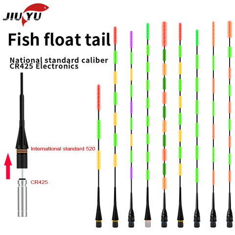 1Pcs Super Bright Night Fishing LED Smart Float Top Luminous Ultra Sensitive Electronic Floats Buoy Outdoor Fishing Accessories ► Photo 1/6