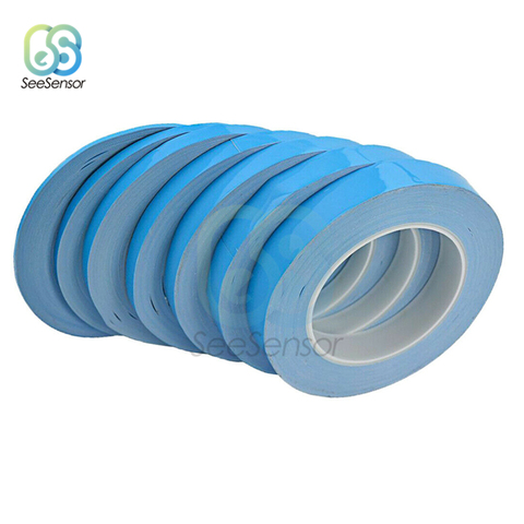 25M/Roll 5mm 8mm 10mm 12mm 15mm Width Transfer Tape Double Side Thermal Conductive Adhesive Tape for Chip PCB LED Strip Heatsink ► Photo 1/6