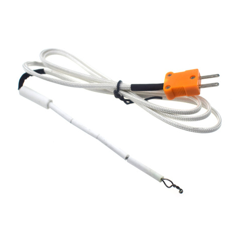 1PCS TP02 TP-02 K Type Thermometer Temperature Sensor Thermocouple Probe -50~1300 last to test for 6801B/902C/82040 ► Photo 1/2