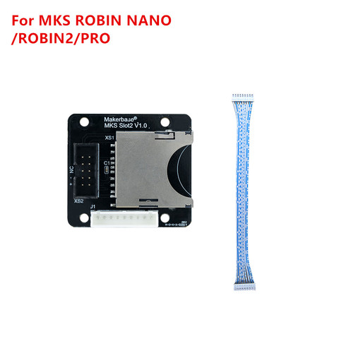 MKS SLOT Slot2 adapter external SD card reader breakout board expander socket for MKS ROBIN NANO MKS TFT35 TFT32 TFT28 ► Photo 1/6