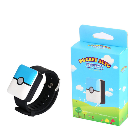 New Auto Catch Bracelet for Pokemon Go Plus Bluetooth Rechargeable Square Bracelet Wristband for Android IOS ► Photo 1/6