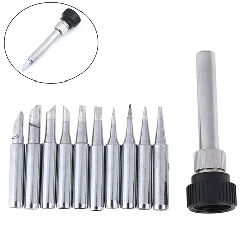 Lead-free Soldering Iron Tips Solder Tip 900M-T For Hakko 936 907 8586 898D 936d Lukey 852D Rework Soldering Station Tool casing ► Photo 1/6