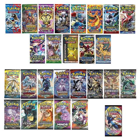 Booster-Pokemon Box Card Sun&Moon Anime Card