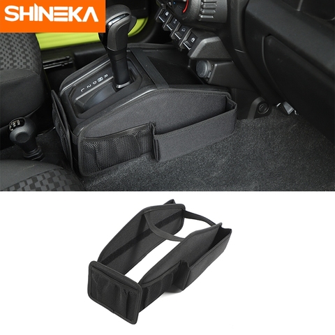 Stowing Tidying Car Gear Shift Storage Bag Organizer Tray Container Oxford Cloth for Suzuki Jimny 2022 JB74 Car Accessories ► Photo 1/6