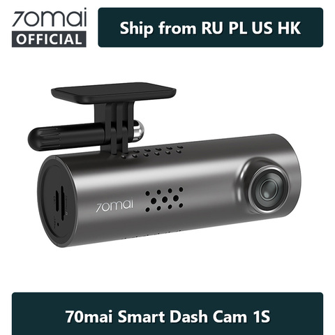 English Voice Control 70mai Smart Dash Cam 1S 1080P Superior Night Vision 70 MAI 1S Car Recorder Wifi Car DVR Video Dashboad ► Photo 1/6
