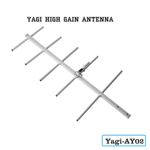 High Gain Antenna AY02 Yagi Antenna Female Connector Yagi-Uda Antenna Ham Radio antenna For UV-5R UV-82 BF-888S Walkie Talkie ► Photo 1/6