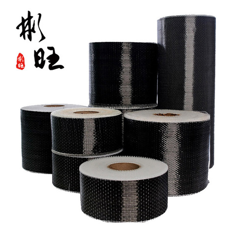 Carbon fiber reinforced concrete one-way carbon fiber cloth 12K reinforcement 12K200G， the length is 1m ► Photo 1/6