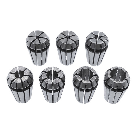 1pcs ER11 Collet 1-7MM 1/4 MM 6.35MM 1/8MM 3.17MM 5 sping Collet Set For CNC Engraving Machine Lathe Mill Tool ► Photo 1/5