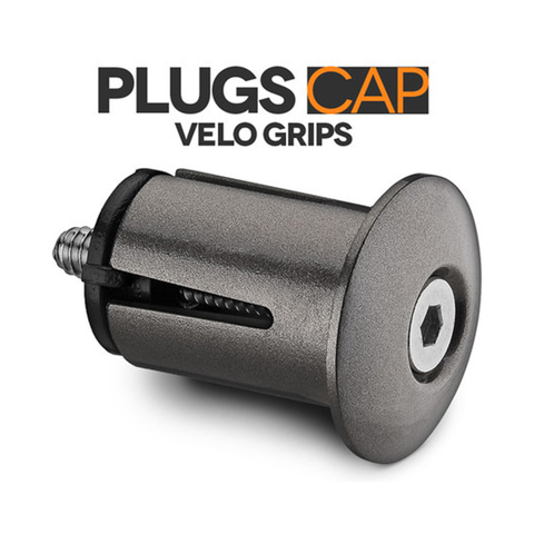 1 pair Bicycle Grip Plugs for MTB Road Bike Handlebar End Plugs ABS material 4 Colors ► Photo 1/6