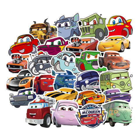 50 Pcs Disney Pixar Cars 2 3 Lightning McQueen Cartoon Stickers For  Skateboard Motorcycle Luggage Laptop Guitar Notebook Toy Sti - Price  history & Review | AliExpress Seller - Profile toy Store 