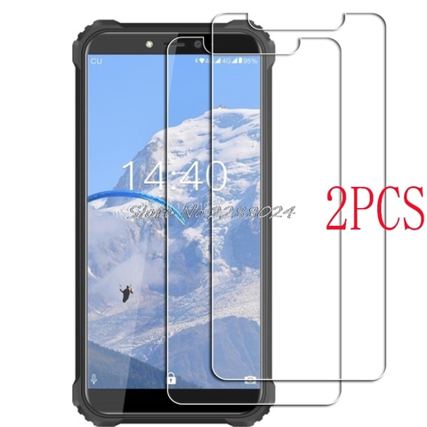 2PCS Oukitel WP5 Pro Tempered Glass Protective ON WP5Pro 5.5