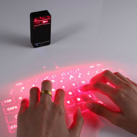 Bluetooth Laser Projection Keyboard Wireless Virtual Projection Mini Keyboard Portable for Phone Ipad Tablet Pc Notebook ► Photo 1/1