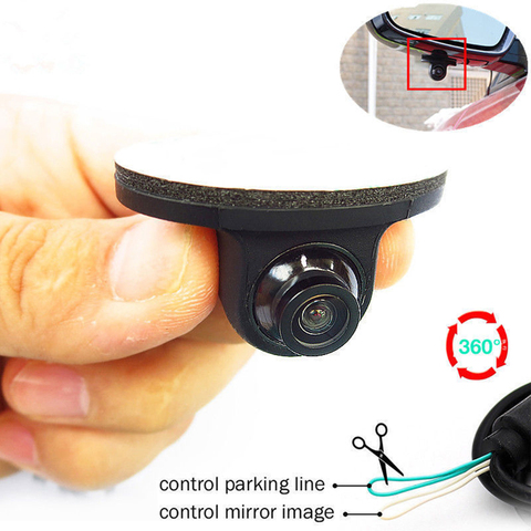 360 Degree Angle HD Auto Rear View Camera IP67 Car Back Reverse Camera Fish Eyes HD Parking Assistance Camera ► Photo 1/6