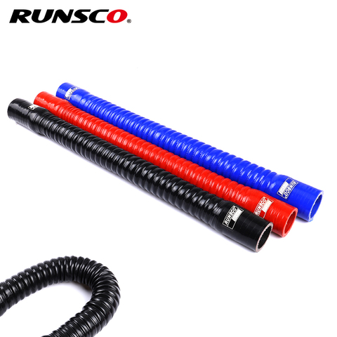 Universal Id 16 18 20 25 28mm Silicone Flexible Hose Water Radiator Tube for Air Intake High Pressure Rubber Joiner Pipe ► Photo 1/6
