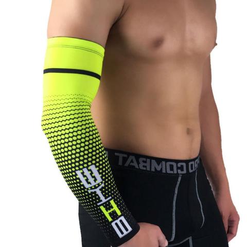 Breathable Quick Dry UV Protection Cuff Running Arm Sleeves Cover Protective Arm Sleeve Elbow Pad Fitness Armguards Sports ► Photo 1/6