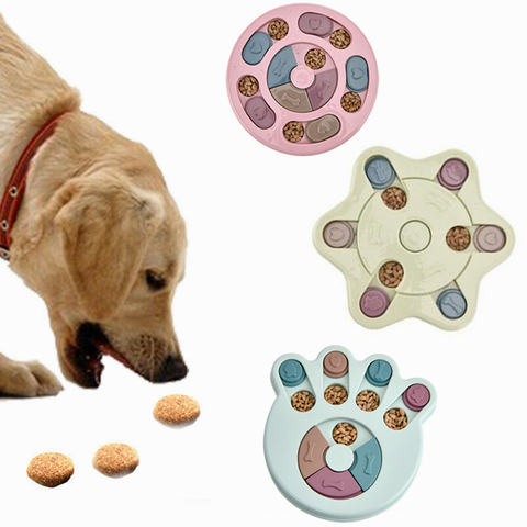 Dog Puzzle Toys Increase IQ Interactive Puppy Dog Food Dispenser