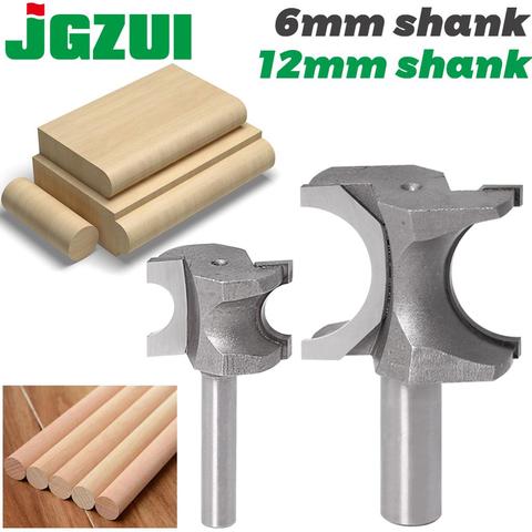 JGZUI 1PCS Half Round Side Cutter BitHalf Round Side Cutter Bit Router Bit   Router Bit 6mm shank 12mm shank Woodworking bits ► Photo 1/6