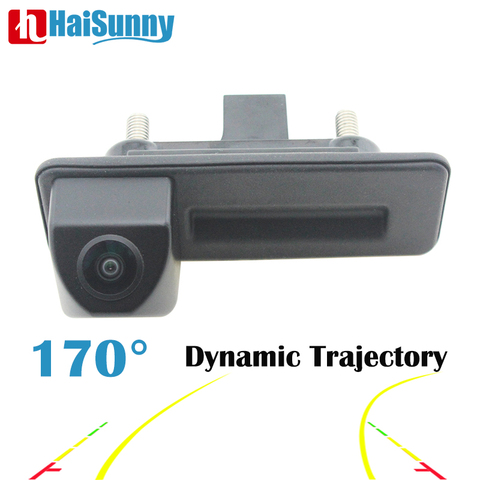 170°  Fisheye Rear View Backup Camera Reverse Camera HD Dynamic Night Vision For Audi A1 VW Polo 6R Skoda Fabia Roomster Yeti ► Photo 1/6