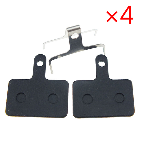 4 Pairs MTB Bicycle Resin Semimetal Disc Brake Pads For Shimano B01S M375 M395 M446 M485 M486 M416 Deore M515 M525 Bike Brake ► Photo 1/6