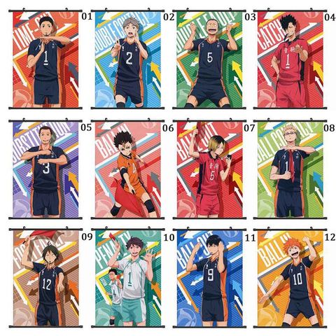 Shôyô Hinata Haikyuu Anime Character Paint By Numbers 