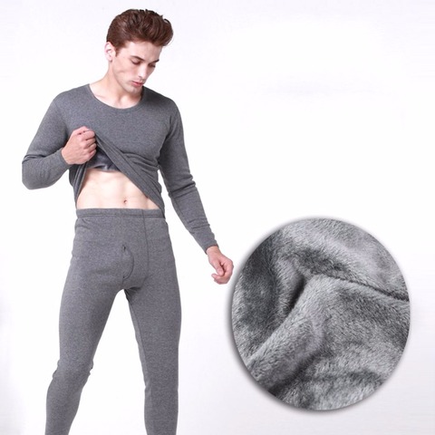 Men's Thermal Underwear Sets Winter Warm Men's Underwear Men's Thick Thermal Underwear Long Johns ► Photo 1/4