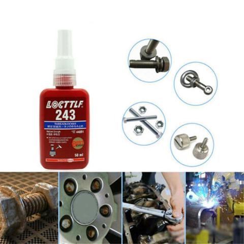 50ml Screw Glue Thread Locking Agent Anaerobic Adhesive 243 Glue Oil Resistance Fast Curing Dropshipping ► Photo 1/6