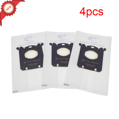 4Pcs Dust Bag Vacuum Cleaner bag For Philips Electrolux FC8202 FC8204 FC9087 FC9088 HR8354 HR8360 HR8378 HR8426 HR8514 ► Photo 1/6