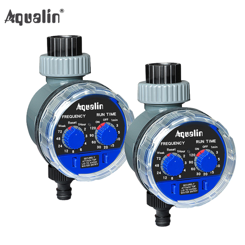 2pcs Aqualin Smart Ball Valve Watering Timer Automatic Electronic Home Garden for Irrigation Used in the Garden , Yard #21025-2 ► Photo 1/6