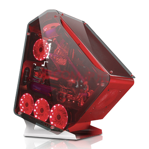 Desktop Case ATX Micro-ATX Computer Gamer Cases Full Transparent Open Computer Tower ► Photo 1/2