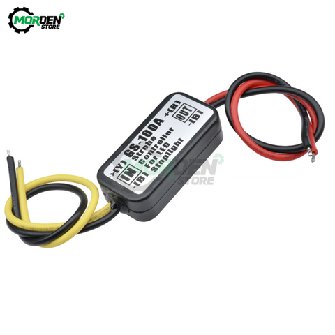 GS-100A 5-28V Brake Light Flash Controller Module Flash Strobe Controller Flasher Module for Car LED Brake Stop Light Lamp ► Photo 1/6