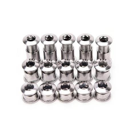 5 PCs Crankset Bolts Crank Bolts Bike Chainring Bolts Bicycle Crank Screws Nut ► Photo 1/6