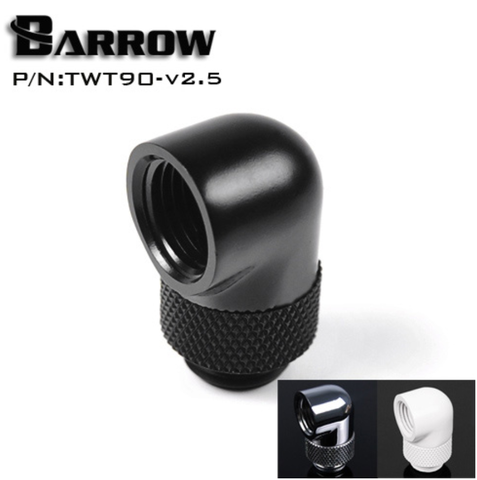 Barrow TWT90-v2.5, G1 / 4  Thread 90 Degree Rotary Fittings, Seasonal Hot Sales, One Of The Most Practical Water Cooling Fitting ► Photo 1/6