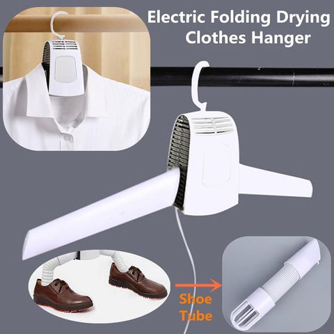 EU Electric Clothes Drying Rack Smart Hang Clothes Dryer Portable Outdoor Travel Mini Folding Available Clothing Shoes Heater ► Photo 1/6
