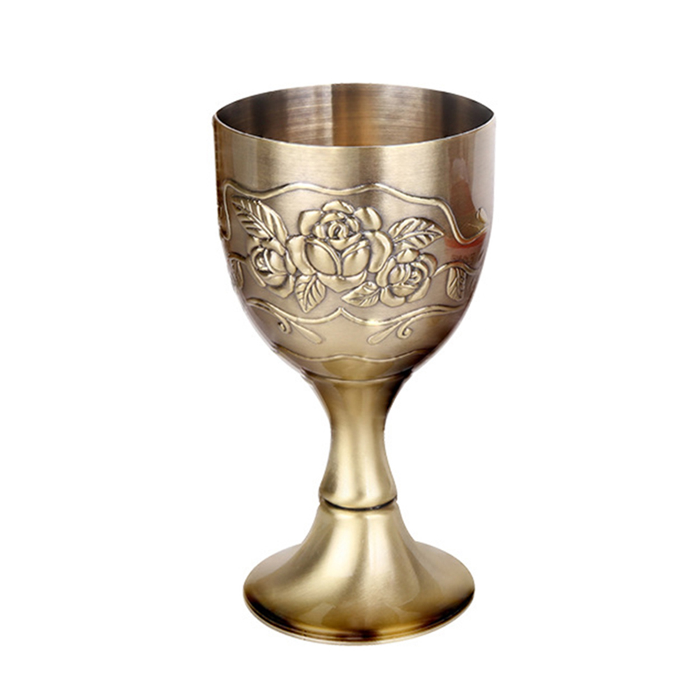 5 Kind Wine Cup Goblet Chalice Alloy Antique Vintage Retro EU Style Gifts Ornaments For Dining Room Table Kitchen Decoration ► Photo 1/6