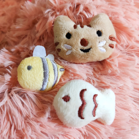 [MPK Catnip Toy] Buy Any 3 Pieces to Get 30% Off! New 2022 Cat Face Design Cat Toy, Catnip Cookie Small Catmint Pillow ► Photo 1/6