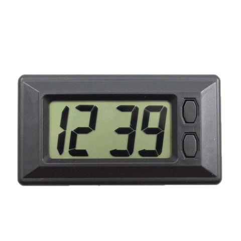 Car Electronic Clock Auto Mini LCD Digital Clock For Toyota Honda Nissan Ford VW KIA Skoda Dashboard Etc Car Accessories 2022 ► Photo 1/5