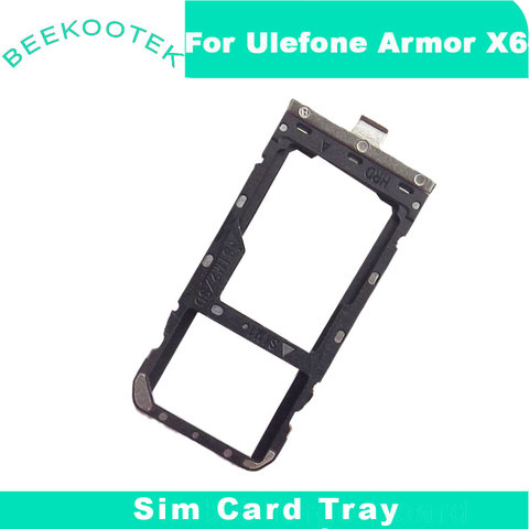 New Ulefone Armor X6 SIM Card Holder Tray Slot Replacement Part For Ulefone Armor X6 SIM Card Holder Adapter Socket ► Photo 1/3