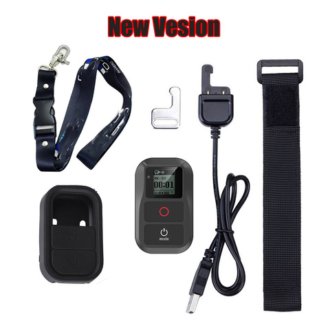 New For GoPro 8 Waterproof Remote Control+Protective Case+Chest Strap Lanyard For Gopro Hero 9 8 7 6 5 4 3, Session Accessories ► Photo 1/6