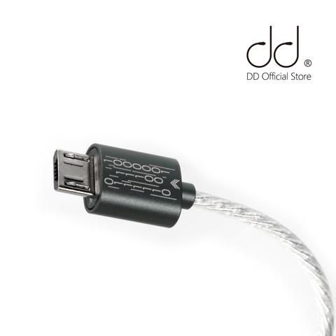 DD ddHiFi All-New Upgraded TC03 Type-C to Micro USB Data Cable to Connect Your Smartphone/Computer with Micro DAC/DAP/Amplifier ► Photo 1/6